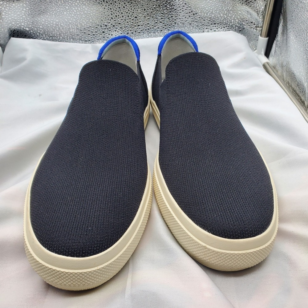 Rothys The Original Black Slip on Casual Sneaker Shoes Mens 10.5 Slip On Casual - Picture 2 of 9